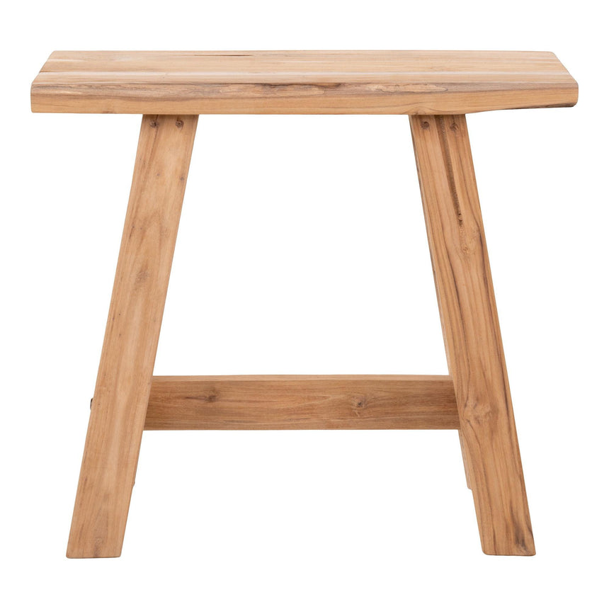 Barcelona Natural Teak Wood Small Bench-5