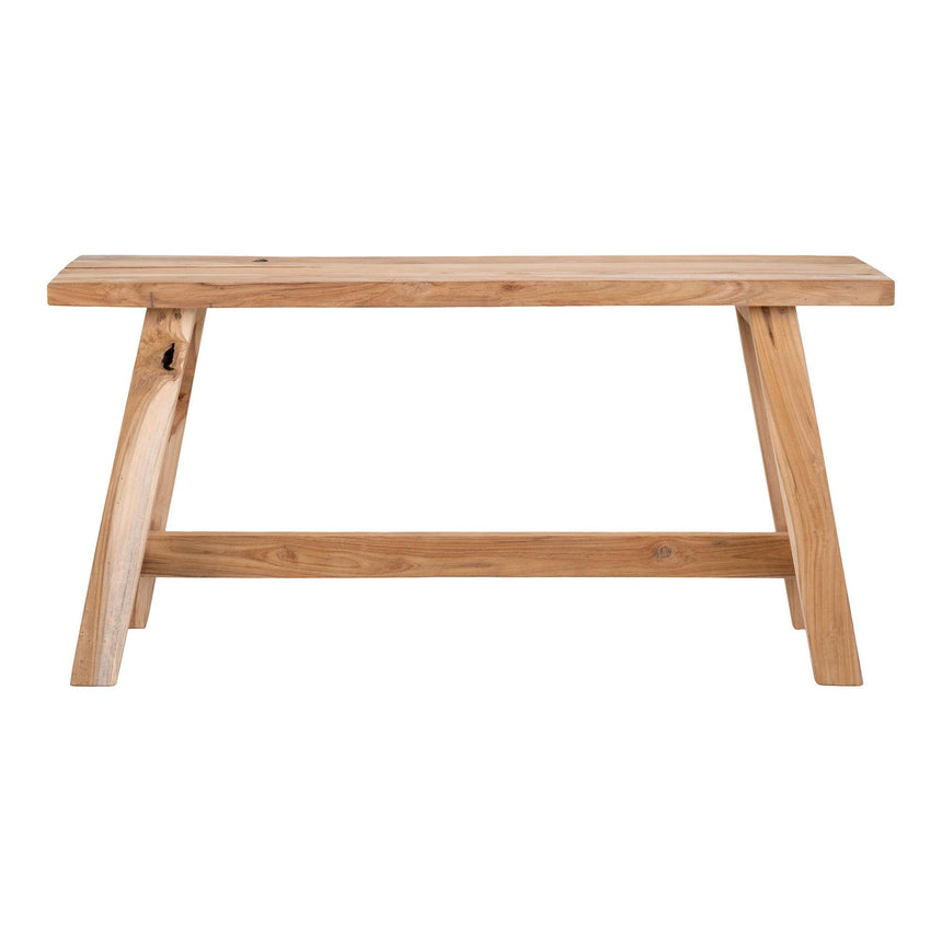 Barcelona Natural Teak Wood Large Bench-4