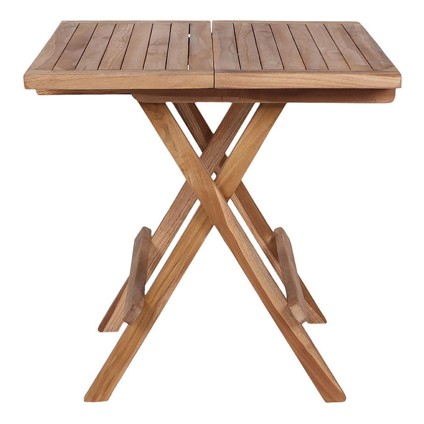 Bilbao Teak Wood Square Side Table-2