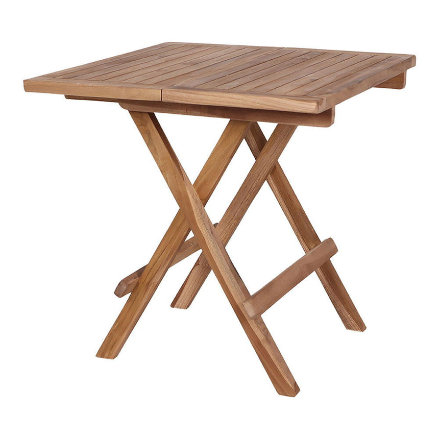 Bilbao Teak Wood Square Side Table-3