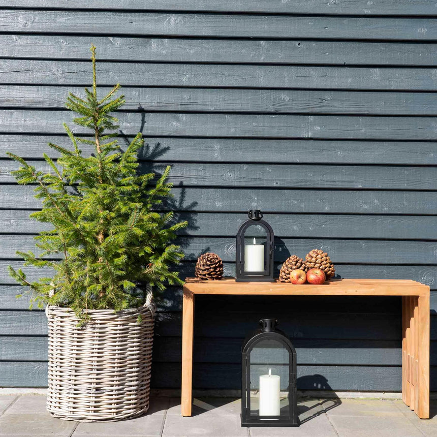 Caor Natural Kubu Rattan Round Baskets - Set of 4-5