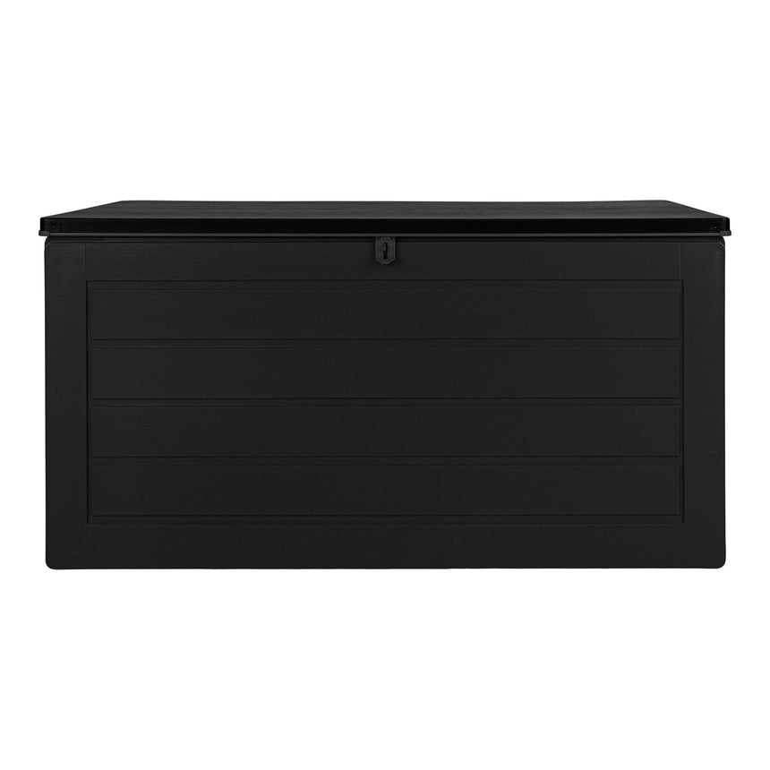 Dubrovnik Black Outdoor Storage Box-2