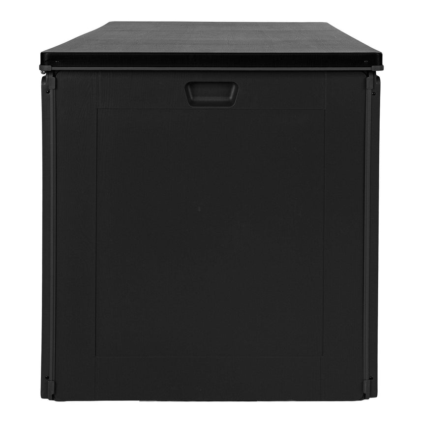 Dubrovnik Black Outdoor Storage Box-4