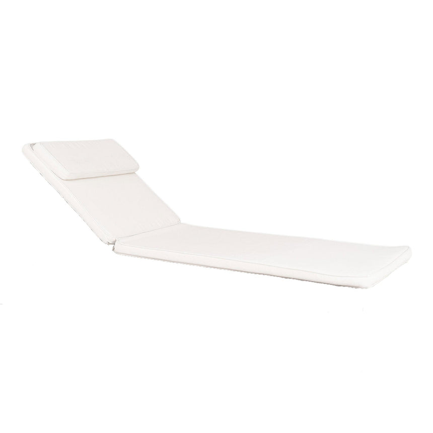 Andorra White Sunlounger Cushion-4