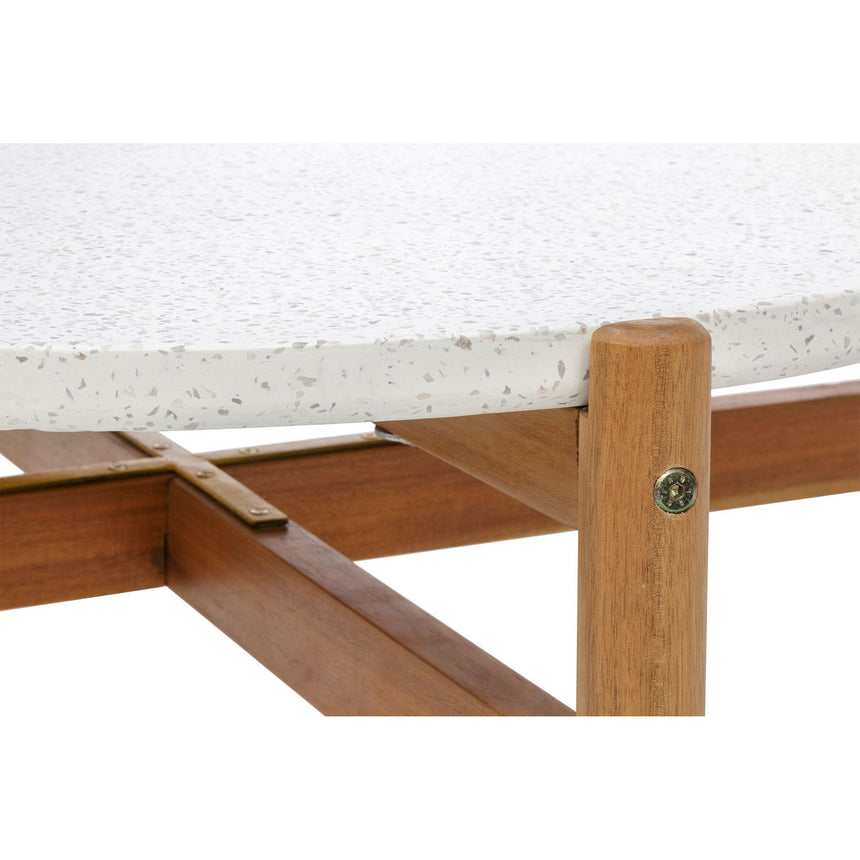 Hunterton Acacia Wood and Rope 2 Seater Sofa Lounge Set-7