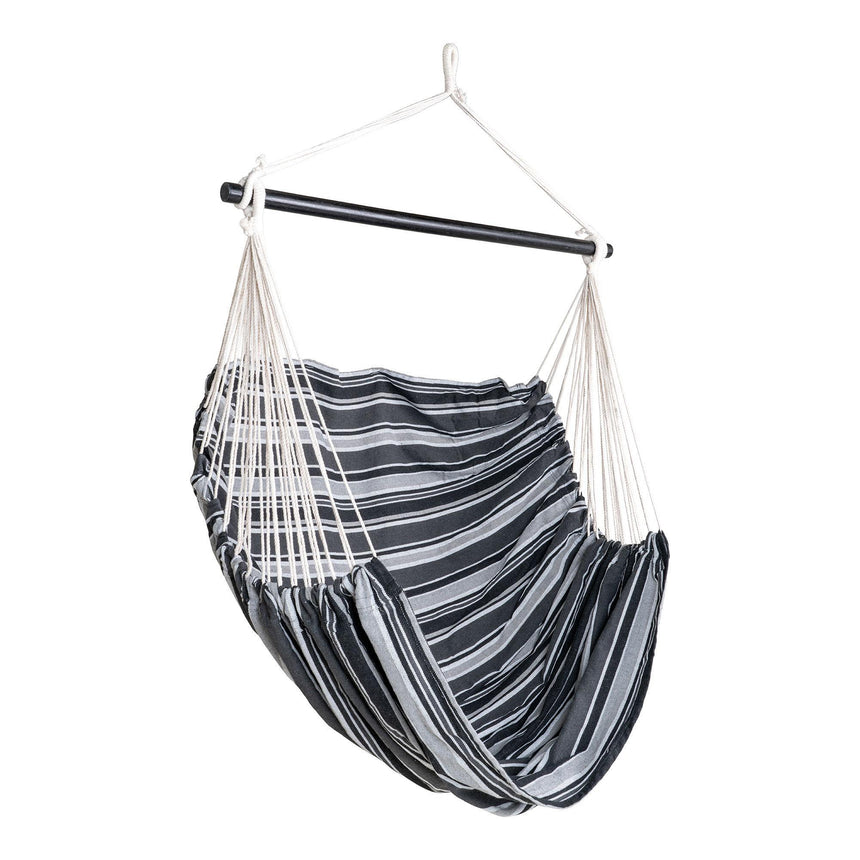 Lamia Grey Fabric Hammock Chair -3