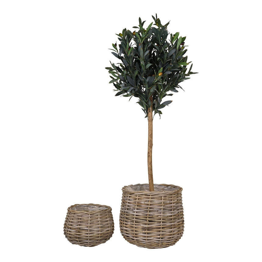 Pulo Kubu Rattan Set of 2 Baskets-6