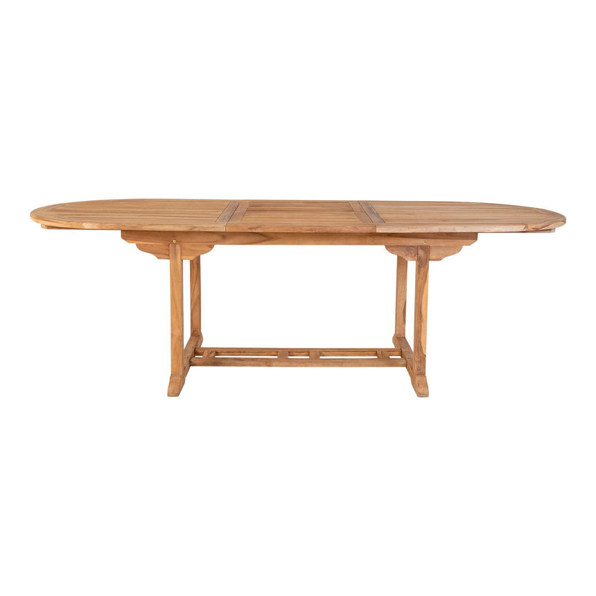 Salamanca Teak Wood 6-10 Seater Extending Garden Dining Table - 180cm-240cm-5
