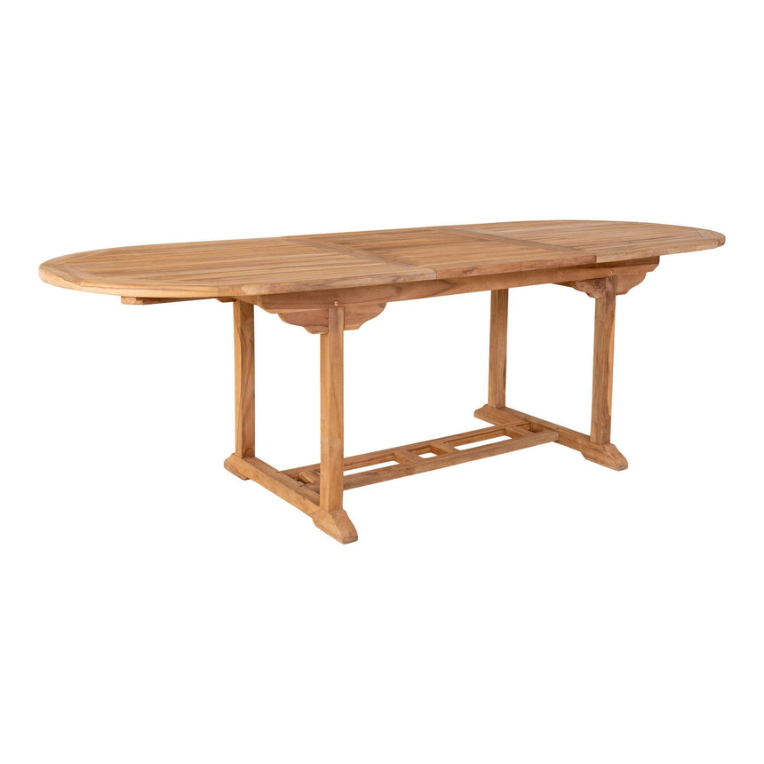 Salamanca Teak Wood 6-10 Seater Extending Garden Dining Table - 180cm-240cm-6