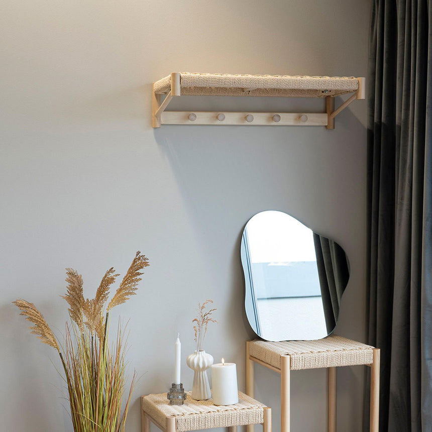 Abano Natural Hat Shelf-4