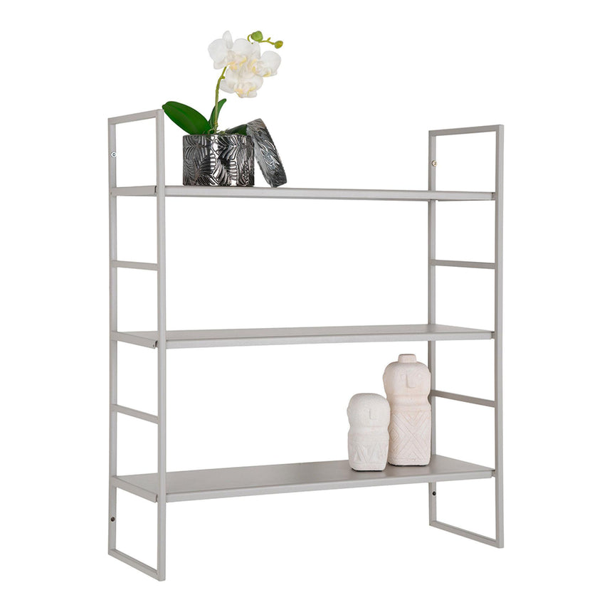Beja Grey Metal Wall Shelf-3