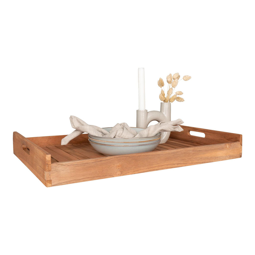Faro Natural Teak Tray-2