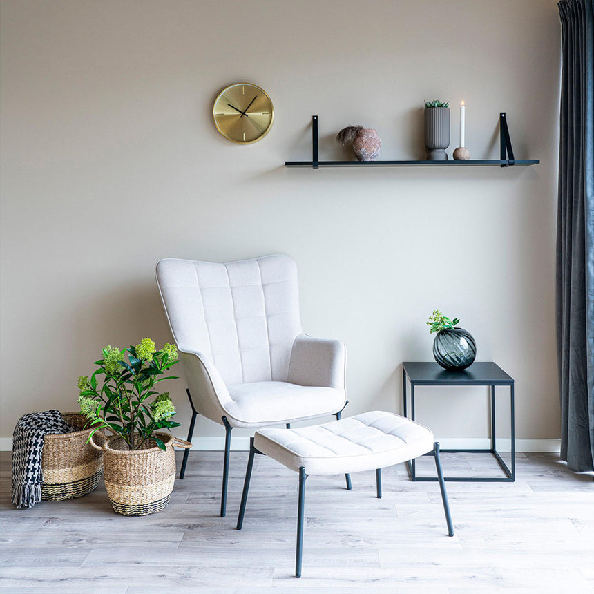 Forno Black Large Hanging Shelf-3