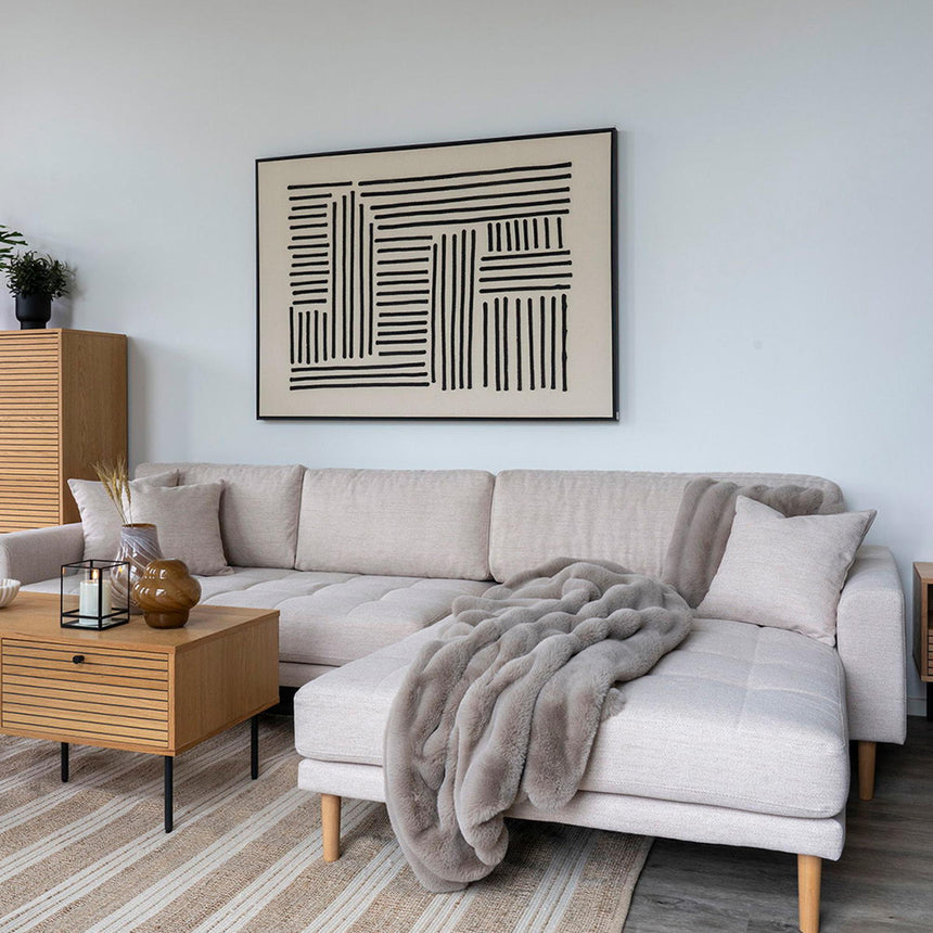 Galena Beige Fabric Cushion-5