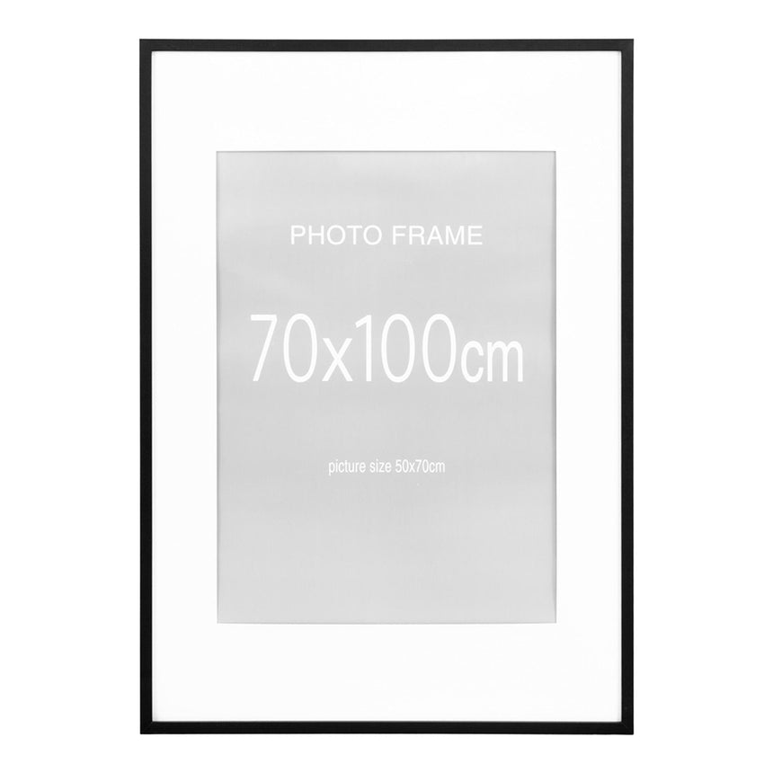 Marbella Black Frame Display - 30cm x 103cm-2