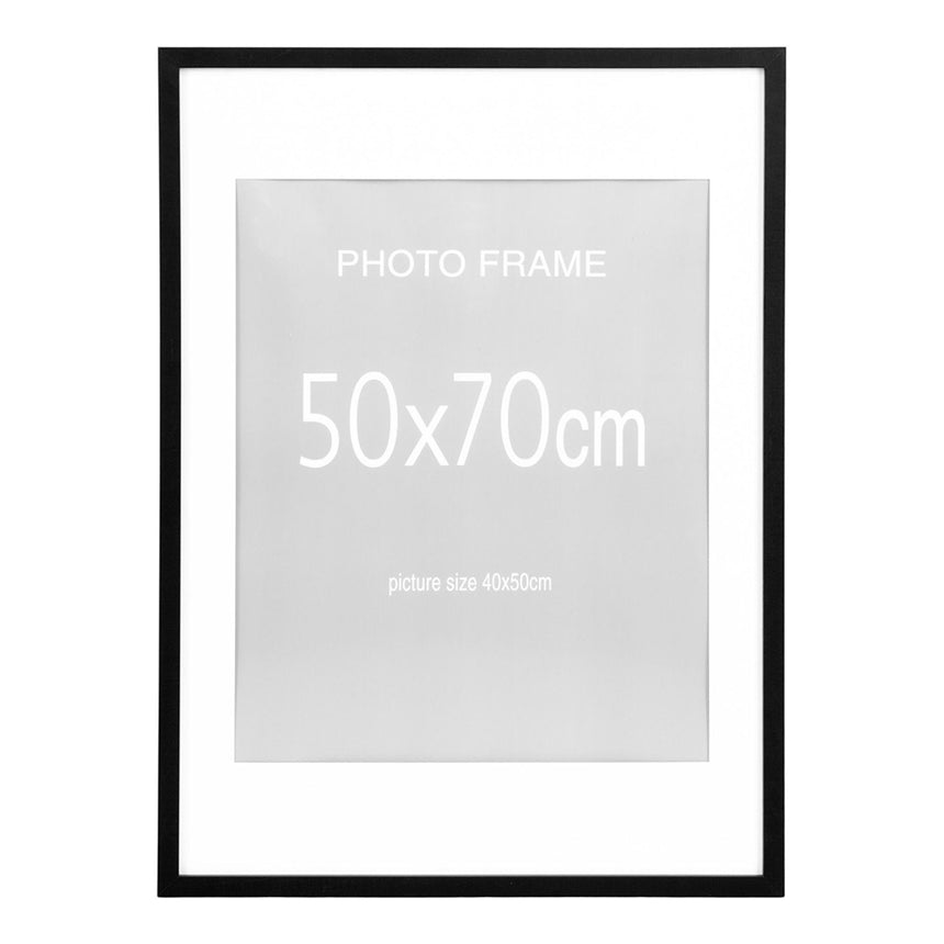 Marbella Black Frame Display - 30cm x 74cm-3