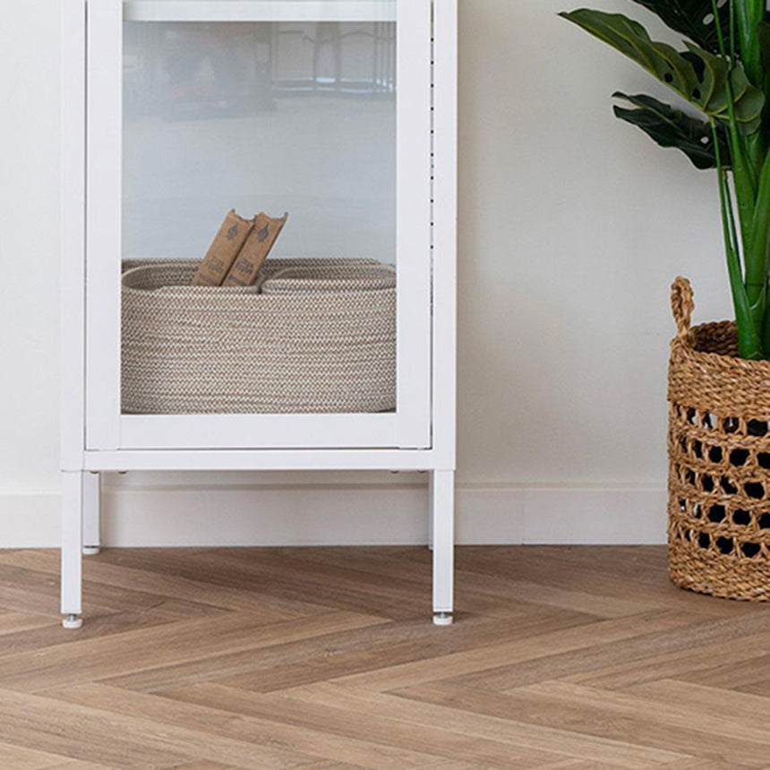 Mora Beige Fabric Basket (Set of 3)-4