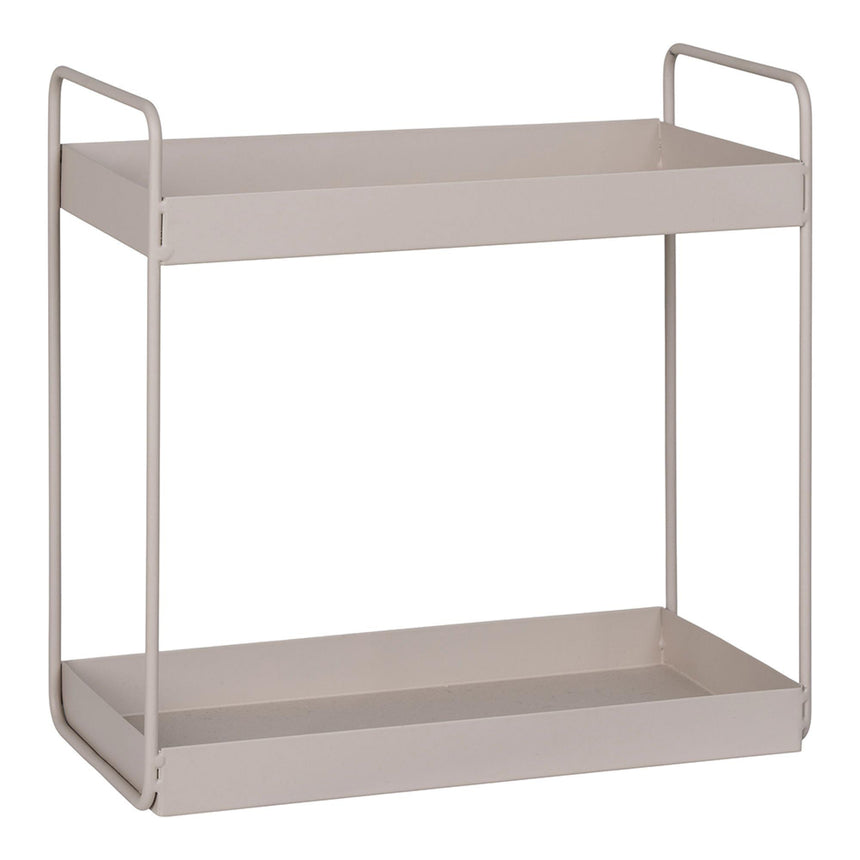 Rabo Cream Steel Standing Shelf-3