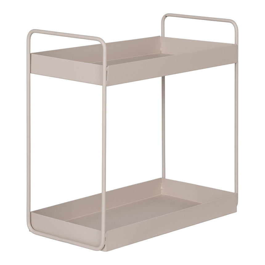 Rabo Cream Steel Standing Shelf-4