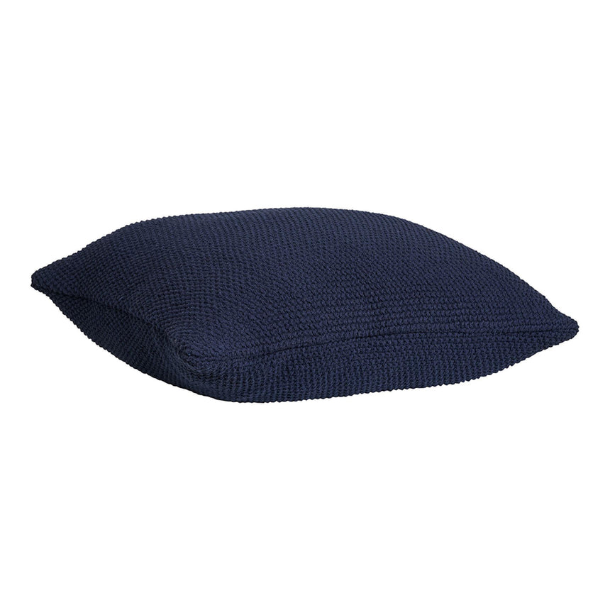 Santos Dark Blue Fabric Cushion-2