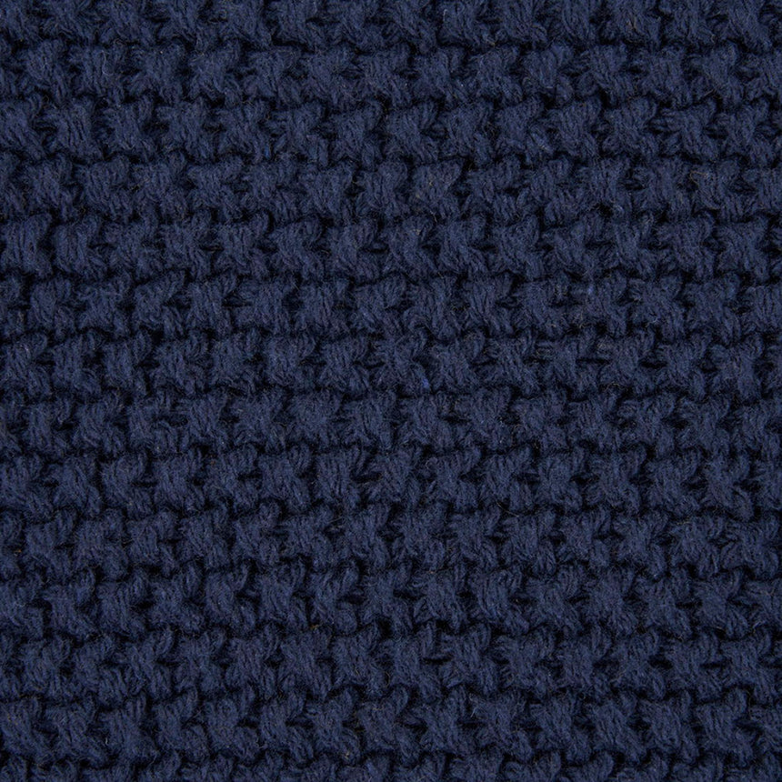 Santos Dark Blue Fabric Cushion-4