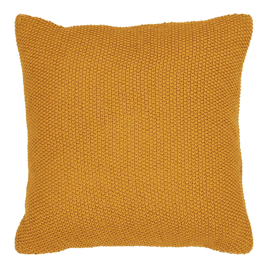 Santos Yellow Fabric Cushion-3