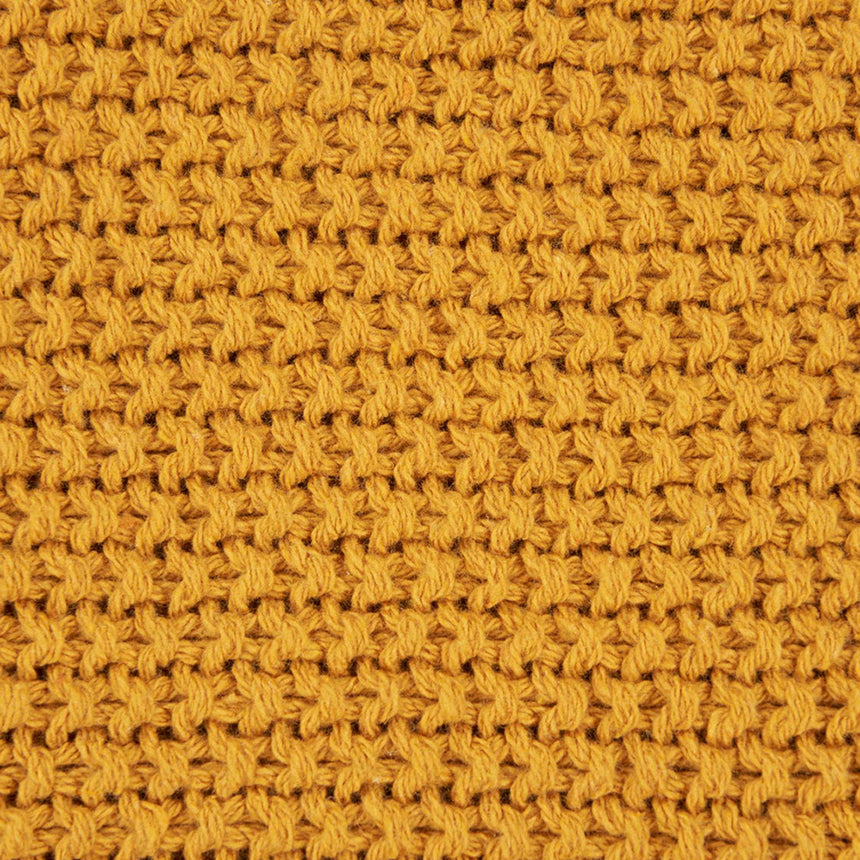 Santos Yellow Fabric Cushion-4