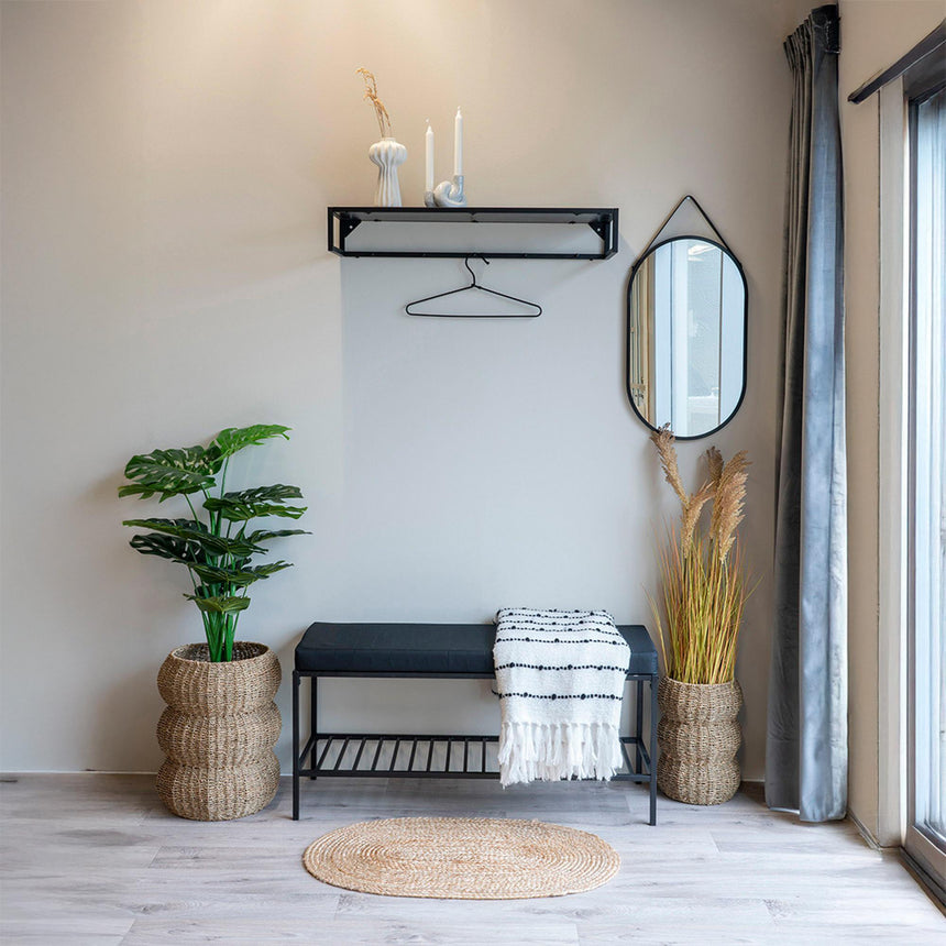 Sarbas Natural Seagrass Set of 2 Baskets-5