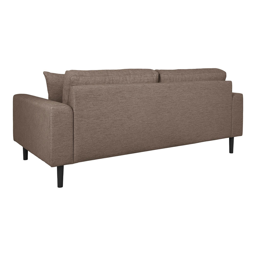 Lido Brown Fabric 2.5 Seater Sofa-3