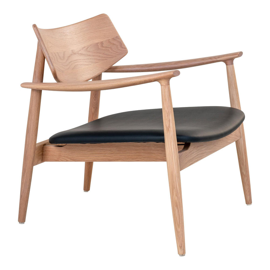 Olvera Natural Oak Lounge Chair-3
