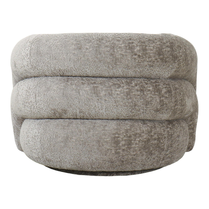 Valletta Dark Grey Fabric Swivel Lounge Chair-6