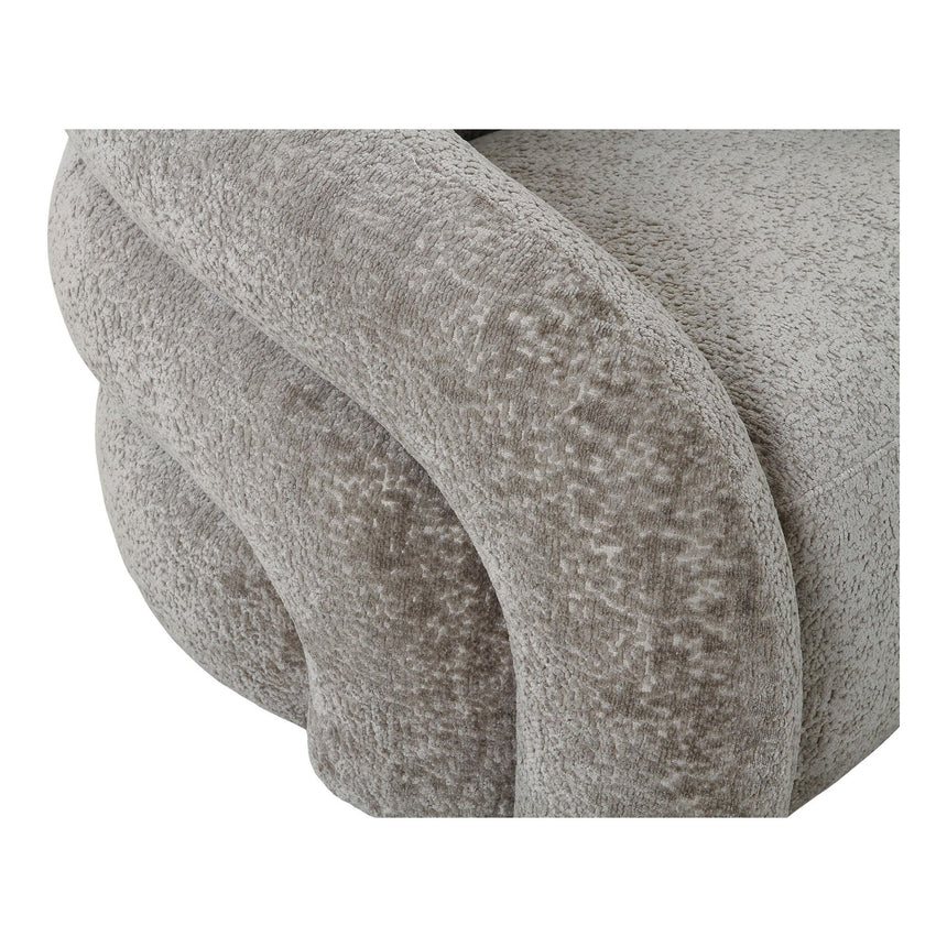 Valletta Dark Grey Fabric Swivel Lounge Chair-7