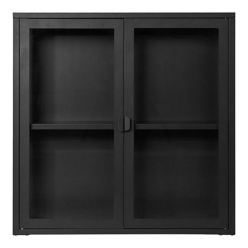 Nondalton Black Hanging Display Cabinet-5