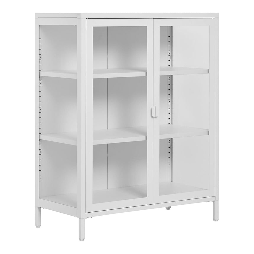 Nondalton White Display Cabinet-4