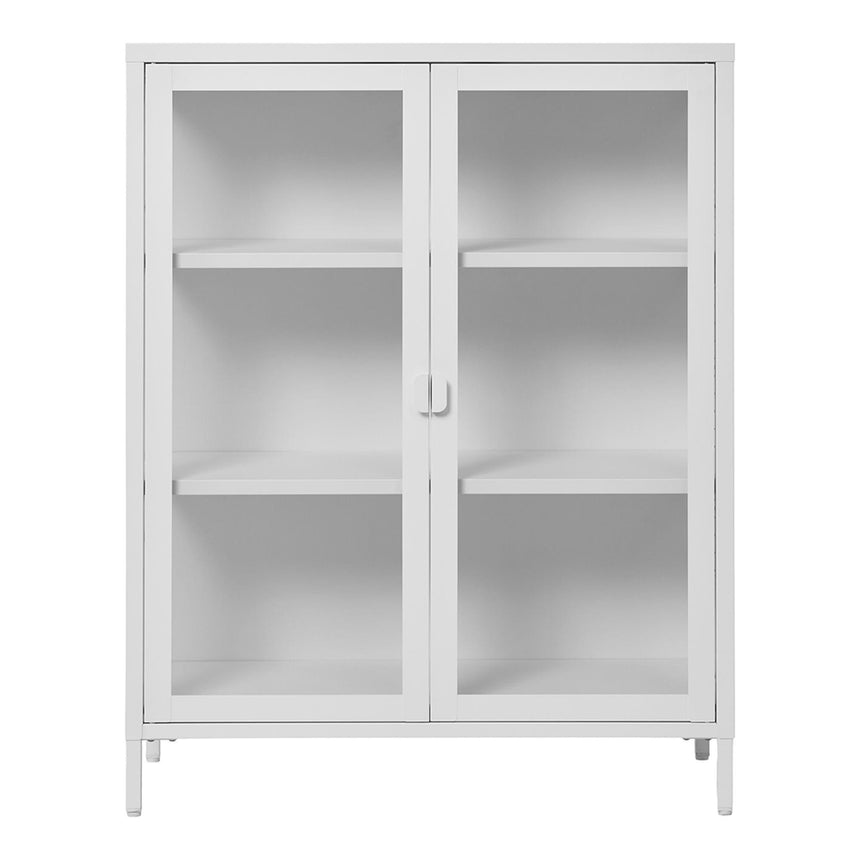 Nondalton White Display Cabinet-5
