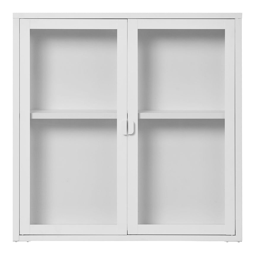 Nondalton White Hanging Display Cabinet-5