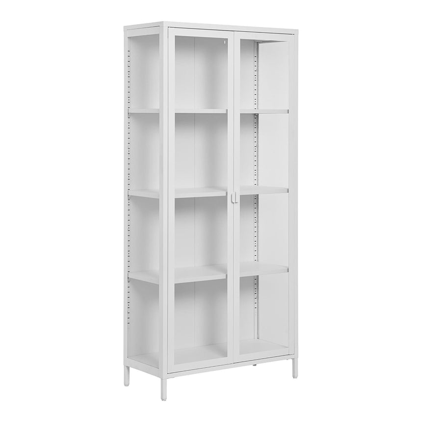 Nondalton White Tall Display Cabinet-4
