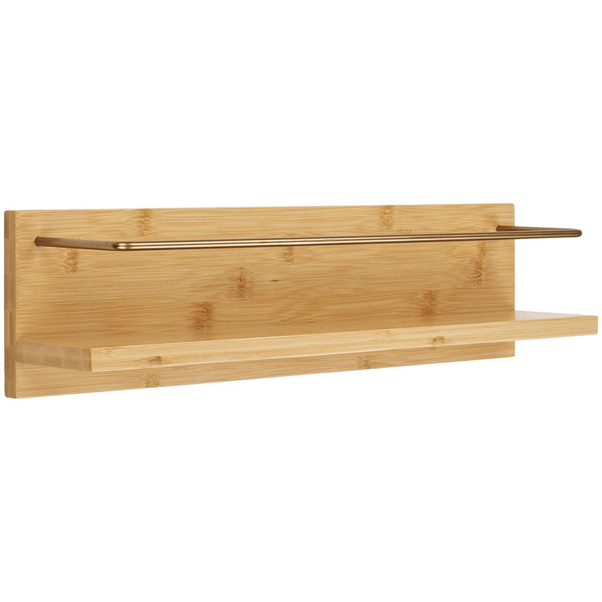 Ember Natural Bamboo Wall Shelf-2