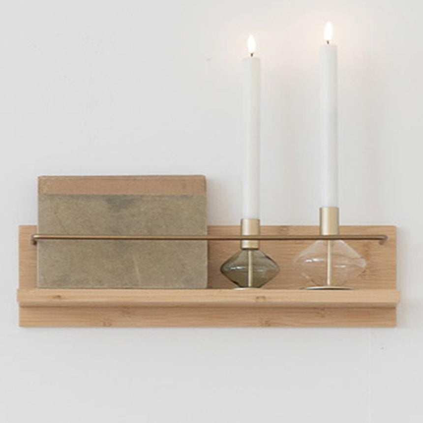 Glass and Metal Candle Holder - Set of 2-4