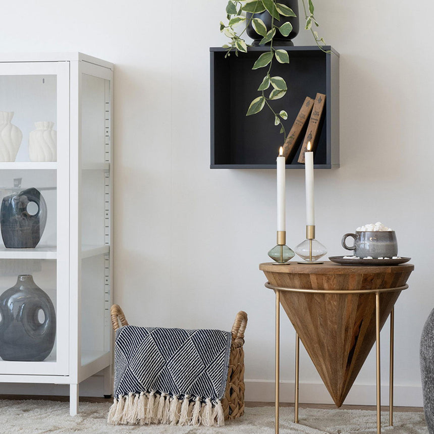 Izmir Blue Fabric Throw-2