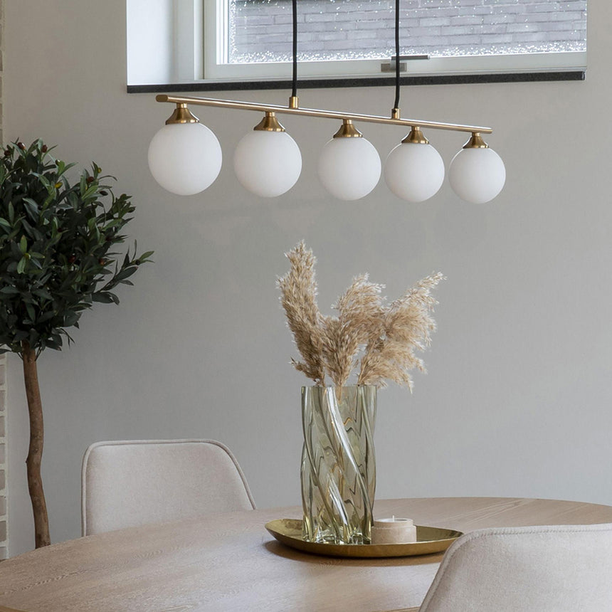 Smoked Green Glass Vase-3