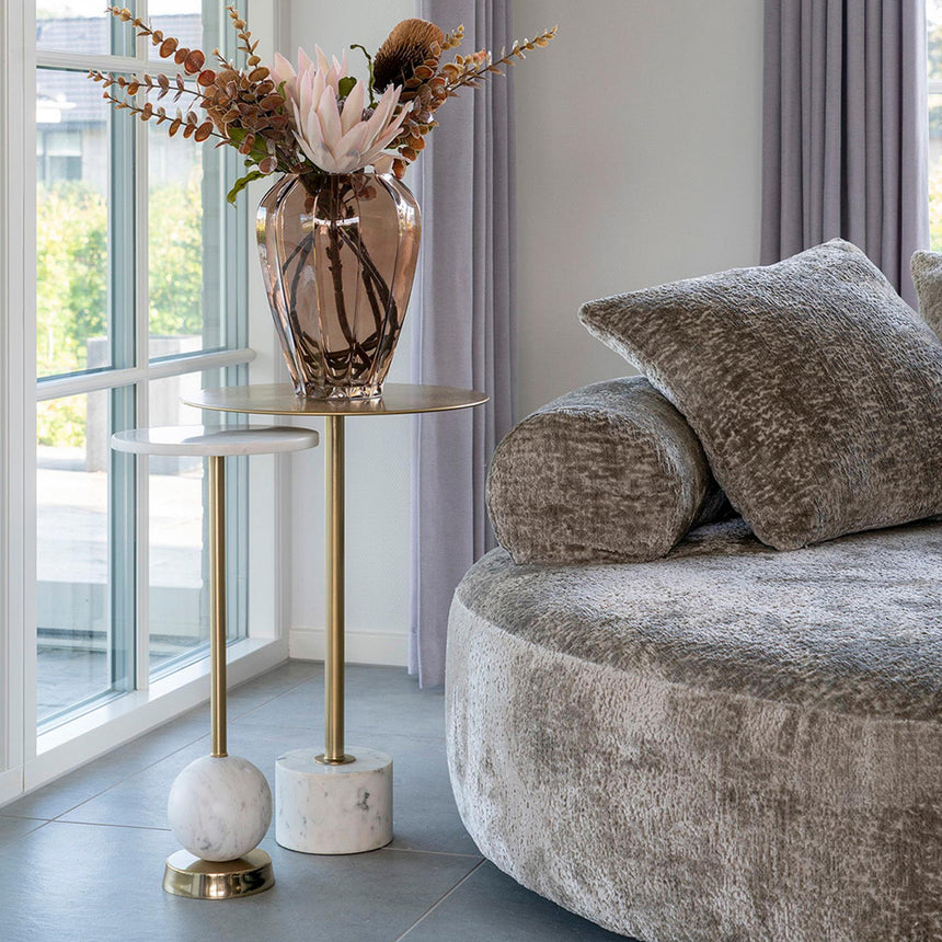 Cairo Natural Chenille Fabric Daybed-2