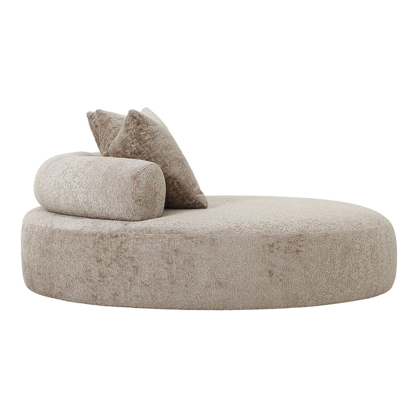 Cairo Natural Chenille Fabric Daybed-5