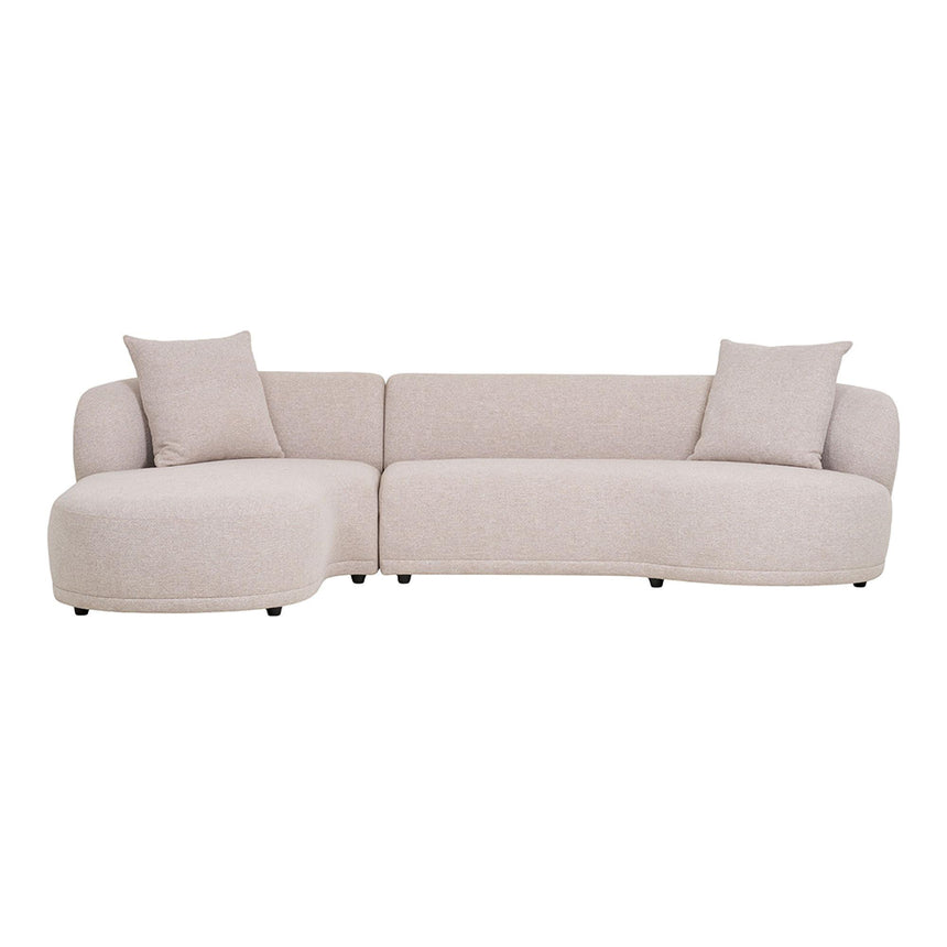 Kingston Natural Fabric Lounge Sofa - LHF-3
