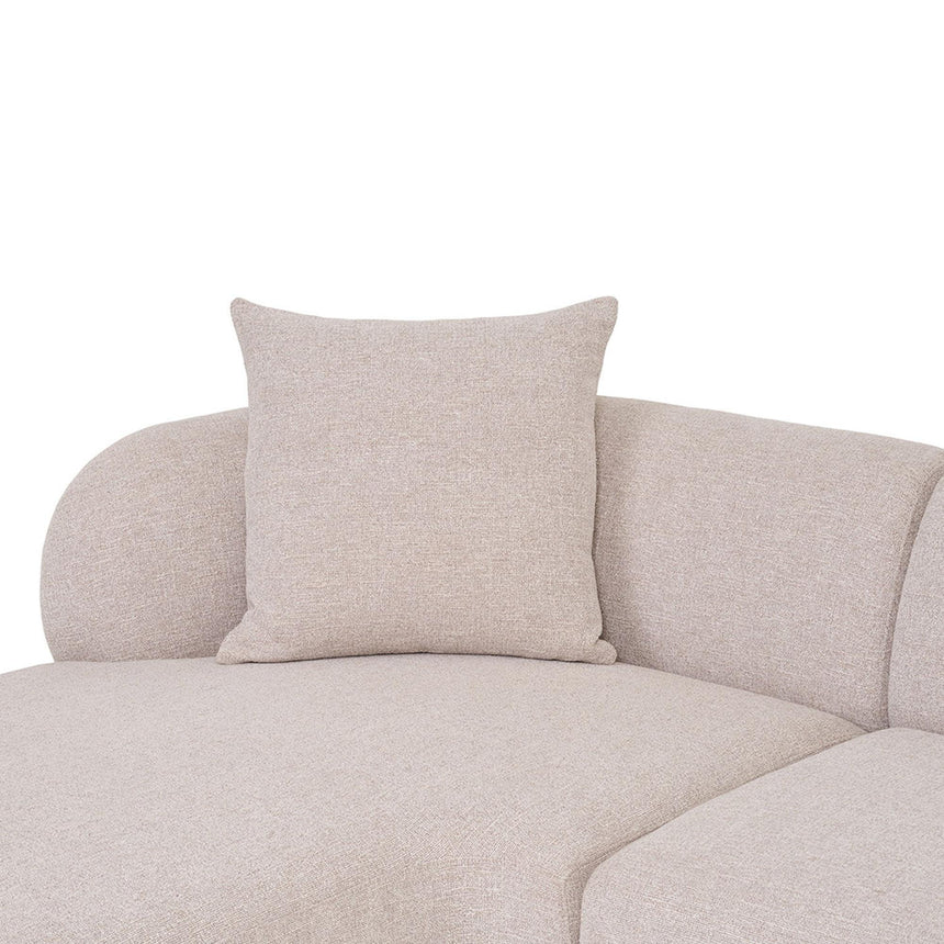 Kingston Natural Fabric Lounge Sofa - LHF-5