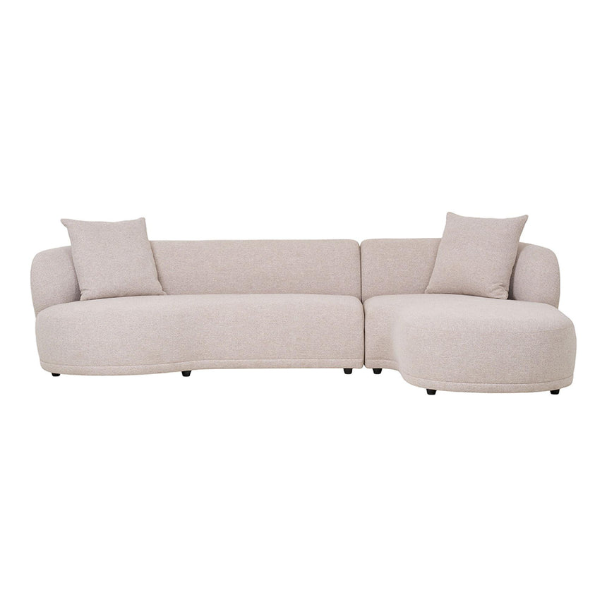 Kingston Natural Fabric Lounge Sofa - RHF-3
