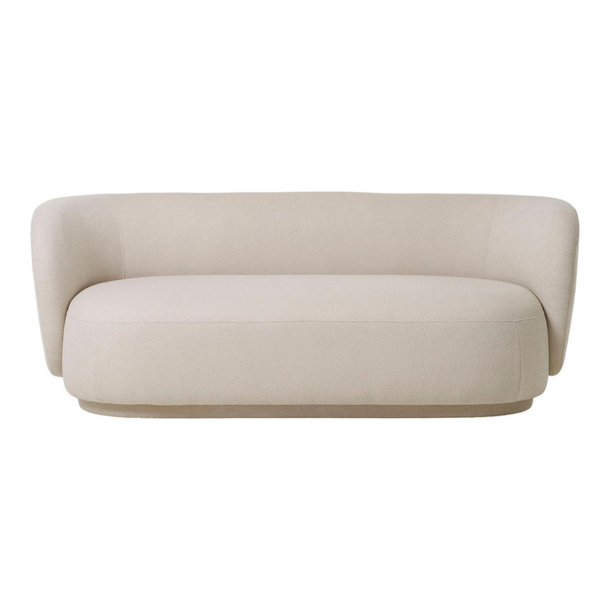 Mykonos Sand Fabric 2 Seater Sofa-4