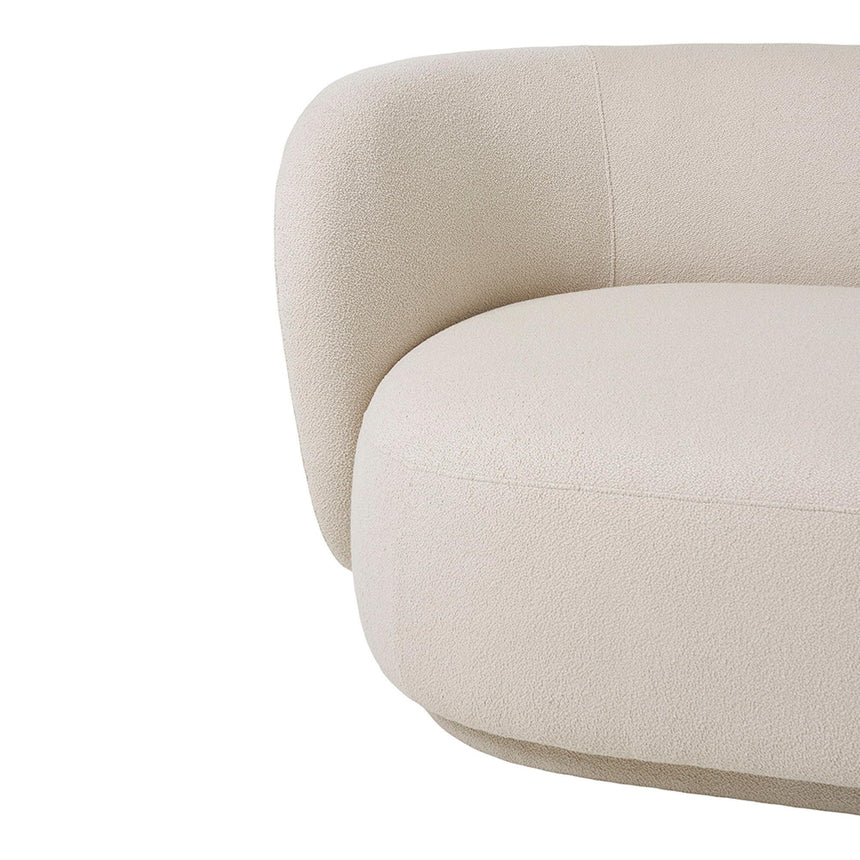 Mykonos Sand Fabric 2 Seater Sofa-5
