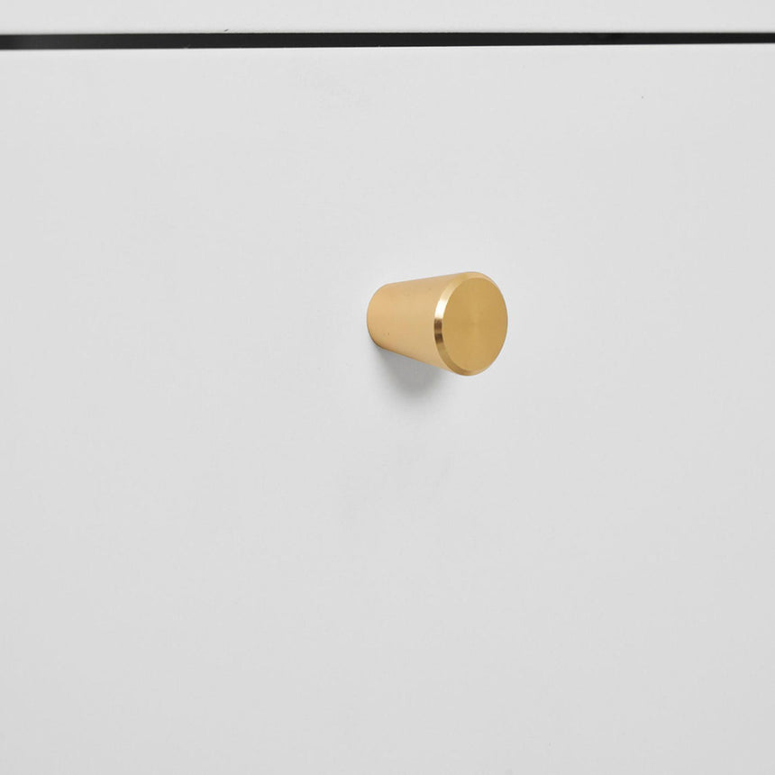 Dalby White Metal 2 Drawer Bedside Cabinet-3