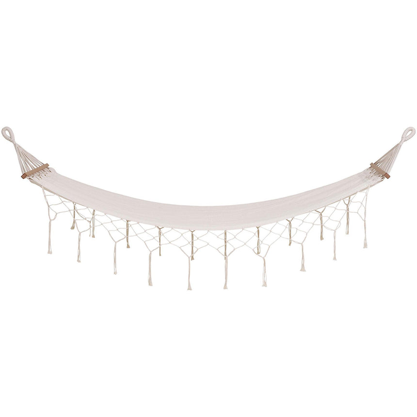 Edessa Off White Fabric Garden Hammock-3